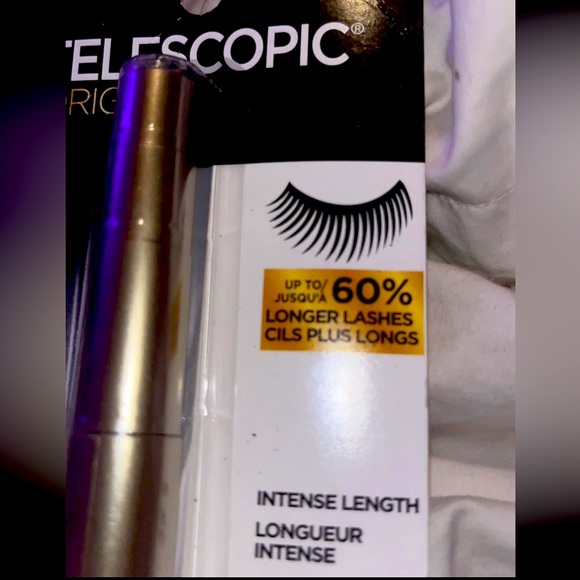 2 New L’OREAL PARIS Telescopic Intense Length Mascara - Picture 3 of 7